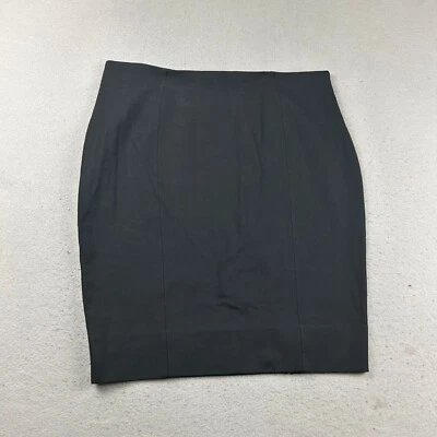Spanx Skirt Womens 2X Black Stretch Double Back Slit Straight Pull On - Image 1 of 4