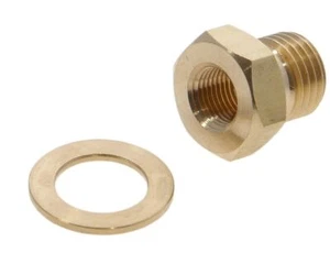 Gewinde Adapter M14x1,5 für Öldruck Öltemperatur Geber 1/8 Zoll 27nptf universal - Bild 1 von 1