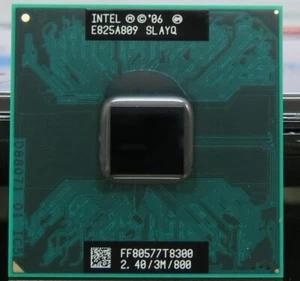 Procesador Intel Core 2 Duo T8300 2,4 GHz 3 MB 800 MHz CPU móvil SLAYQ Socket P c - Imagen 1 de 1