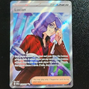 Pokemon TCG Maschera Crepuscolare Lucian 208/167 Ultra Raro - Foto 1 di 6