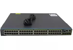 Cisco C2960S 48-Port PoE Ethernet Switch WS-C2960S-48LPS-L - Picture 1 of 4