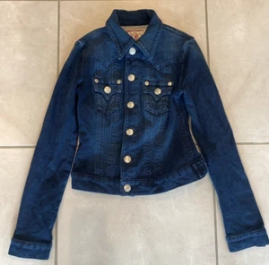 True Religion Women's Jean Jacket Size XS - Picture 1 of 8