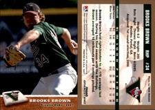 Brooks Brown 2007 Grandstand Visalia Oaks #3 Card *AutographDen*