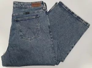 Wrangler Mid Rise Loose Straight Stonewash Jeans Women's 14 32/30 Wider Legs - Picture 1 of 5