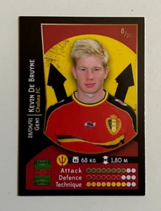 Kevin DE BRUYNE Belgien Chelsea Panini Belgian Red Devils Mini Cards 2014 N 8/20 - Bild 1 von 2