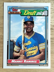 1992 Topps #156 Manny Ramirez RC (NM) - Bild 1 von 2