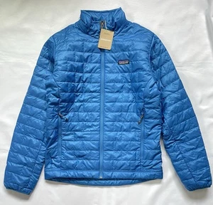 Patagonia Men's Nano Puff Jacket Size M NWT Endless Blue FA24 - Picture 1 of 12
