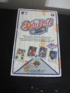 1991 Upper Deck Box of 36 Packs Find the Hank Aaron...Chipper Jones Rookie - Picture 1 of 2
