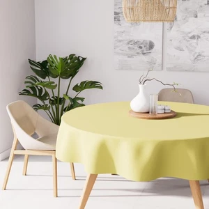 Soleil d'ocre Tovaglia Antimacchia, Verde Limone, Diametro 180 cm 1zzS - Foto 1 di 3