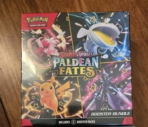 Pokémon Scarlet & Violet PALDEAN FATES Booster Bundle Box * SEALED Pokemon - Picture 1 of 2