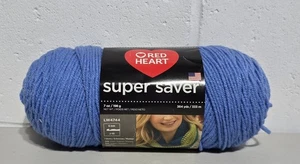 Red Heart Super Saver Ombre Knitting Crochet Yarn 7 oz (Light Periwinkle) Med 4 - Picture 1 of 3