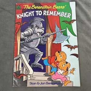 Vintage 1986 The Berenstain Bears Knight To Remember Paperback Book Childrens - Imagen 1 de 14