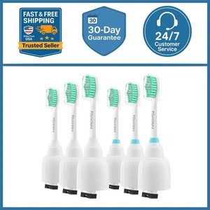 6 Pack Toothbrush Replacement Brush Heads for Philips Sonicare E Series HX7001 - Picture 1 of 9