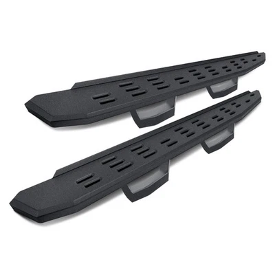 For Nissan Frontier 05-25 Go Rhino 7" RB30 Cab Length Black Running Boards — 第 1/2 张图片
