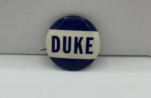 Botón Pinback Vintage Duke University años 50 - Imagen 1 de 3