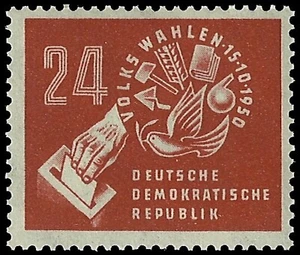 RDA 1950 - Mi-Nr. 275 ** - MNH - con cubiertas de calandra relacionadas con la fabricación - Imagen 1 de 1