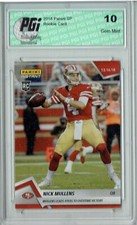 Nick Mullens 2018 Panini Instant #173 134 Made, His Rarest Rookie Card PGI 10