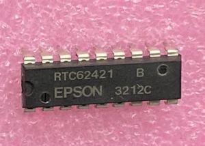 Epson RTC62421 4-bit real time clock module integrated circuit - Picture 1 of 1