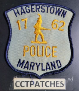 HAGERSTOWN, MARYLAND POLICE SHOULDER PATCH MD - Picture 1 of 2