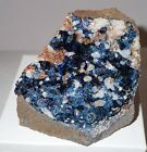 Very nice LAZULITE QUARTZ RARE Fine Crystals  Mineral Specimen Yukon, Canada