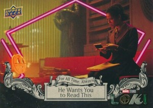 FATA-17 HE WANTS YOU TO READ 2023 Marvel Loki FOR ALL TIME ALWAYS MISS MINUTES