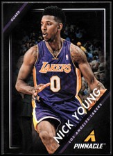 2013-14 Pinnacle Los Angeles Lakers Basketball Card #98 Nick Young