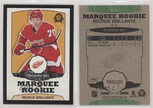 2018-19 Upper Deck O-Pee-Chee Update Black /100 Christoffer Ehn #613 Rookie RC