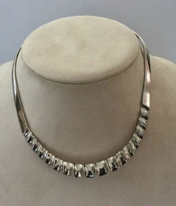 Vintage Mexiko Modernist Halsband Stil Halsband Halskette TF-42 - Bild 1 von 6