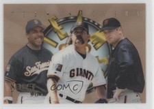 1996 Select Team Nucleus Matt Williams Rod Beck Barry Bonds #18