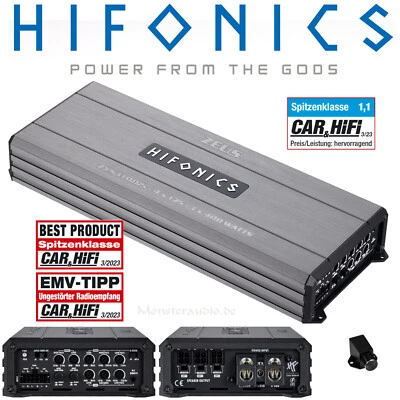 Hifonics 1100 Watt RMS digitaler 5-Kanal-Verstärker ZXS1100/5 Zeus Street Auto - Bild 1 von 2