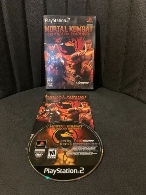 Mortal Kombat Shaolin Monks Playstation 2 Glossy Promo Ad Poster Unframed  G1937