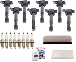 Bobinas de encendido platino bujías y filtros para Jaguar tipo S 4,2 L 2003-2008 - Imagen 1 de 6