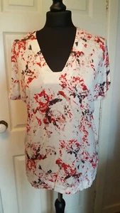 Part Two size small tunic top in red - Picture 1 of 4