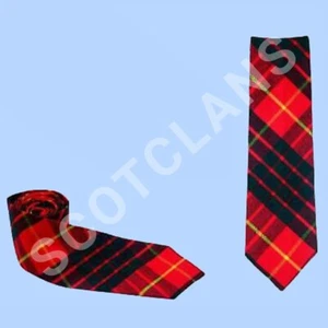 Corbatas de cuello escocés para hombre para lana/cuello de acrílico tartán rojo Cameron - Imagen 1 de 3