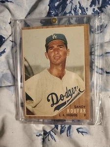1962 Topps - #5 Sandy Koufax - Picture 1 of 6