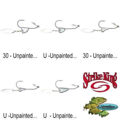 Strike King Swimbait Underspin Tour Grade Belly Blade (TGBLB) - 5 Sizes - Image 1 of 4