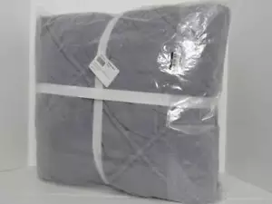 Pottery Barn Teen Washed Rapids Quilt, Twin/TwinXL Dark Gray Color New - Picture 1 of 6