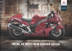 P + SUZUKI Hayabusa 1300 + brochure + 8 pages + from 2012 - Picture 1 of 1