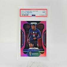 2022 Prizm World Cup Qatar PINK PRIZM #101 KYLIAN MBAPPE PSA 9 MINT FRANCE