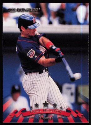 1998 Donruss Paul Molitor Minnesota Twins #1 - Image 1 of 2