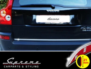 VOLVO XC90 Typ C Chrom Zierleiste 3M Heckleiste Kantenschutz Tuning  - Bild 1 von 6
