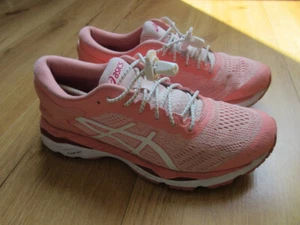 ASICS Gel Kayano 24 Womens Coral Pink Athletic Running Shoes Trainers - UK 6.5 - Picture 1 of 10