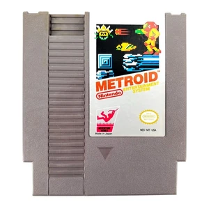 Metroid (Nintendo NES, 1987) Authentic Cartridge Only Tested & Works - Picture 1 of 5