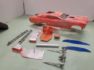 MPC 1967 Mr Unswitchable Pontiac GTO Funny Car Model Kit Body W/ Some Parts   - Picture 1 of 14