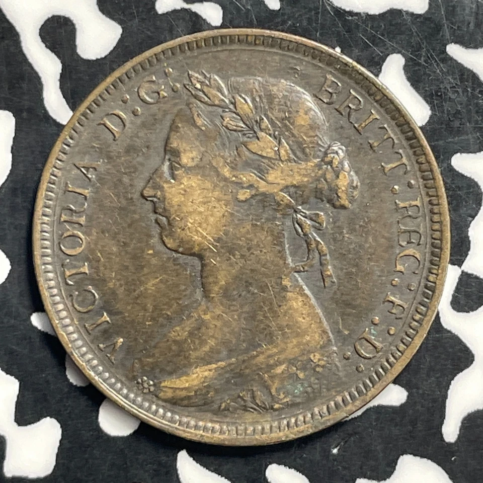 1884 Great Britain 1/2 Penny Halfpenny Lot#C0596 - Image 1 of 2