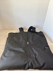 The North Face Dryvent Ski Schnee Hose Unisex 4T schwarz isoliert Trägerhose - Bild 1 von 4