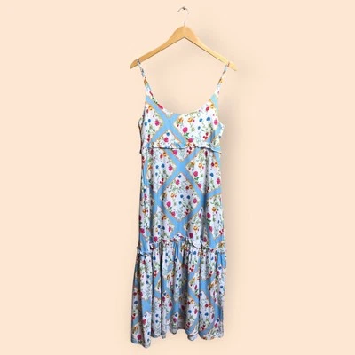 Vestido Smith & Quinn Nuevo con Etiquetas Winnie Chantilly Prado Estampado Floral Maxi Para Mujer Pequeño Foto 1 de 4