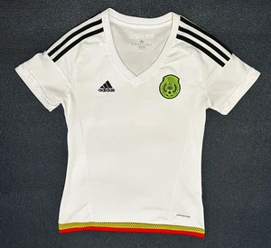 White JERSEY ADIDAS MEXICO NATIONAL TEAM WOMEN Small 2015 - Picture 1 of 7