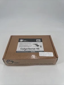 NEW SIIG CYBERSERIAL 4S PCI I/O 16550 4-PORT RS232 SERIAL I/O CARD JJ-P45012-S6 - Picture 1 of 4