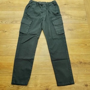 Pantalón cargo Oxbow para hombre W31 L30 gris calce regular cónico utilitario ejército militar - Imagen 1 de 12